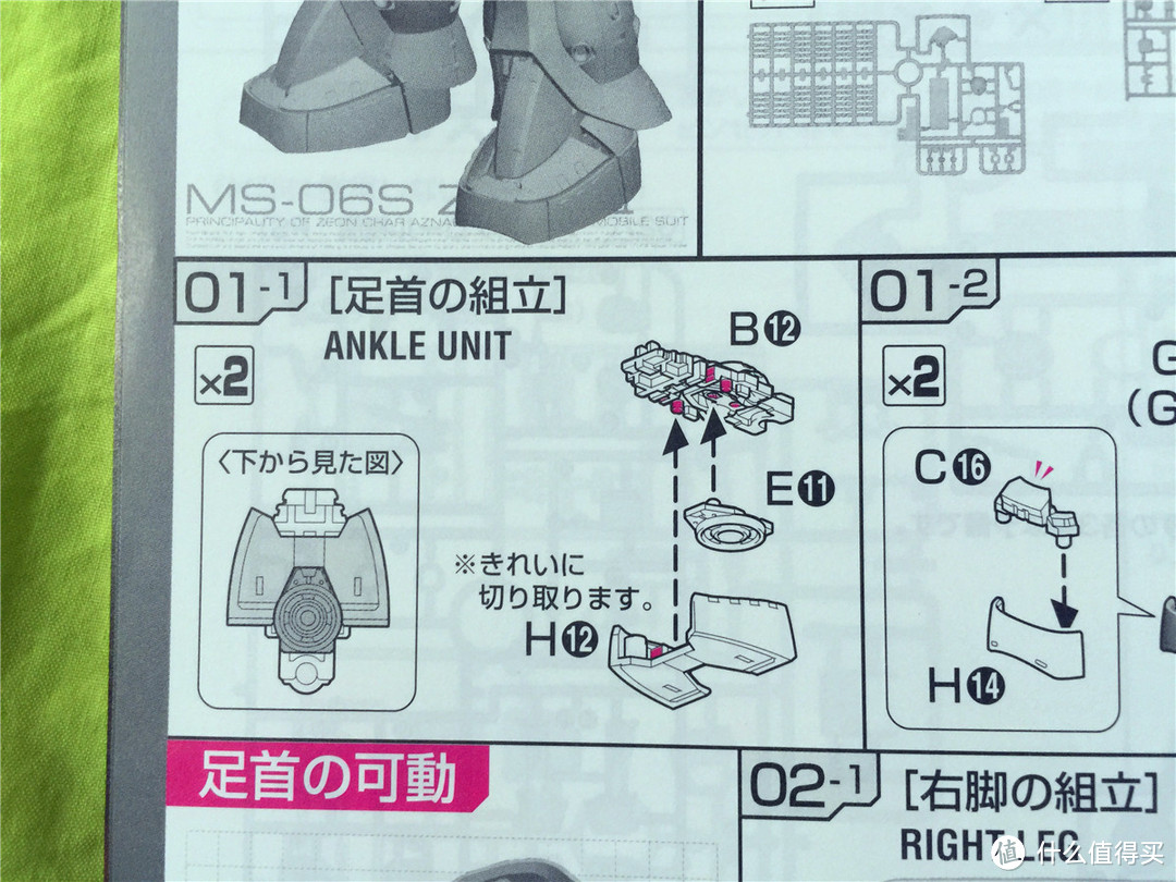 我的处女作——MS-06S扎古模型的制作