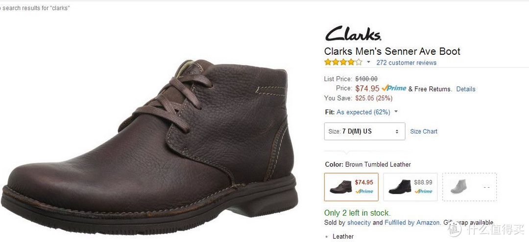 Clarks Men's Senner Ave Boot 开箱使用