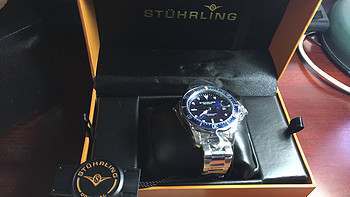 送给小蓝海的新年礼物：Stuhrling Original 664.02 男士石英表