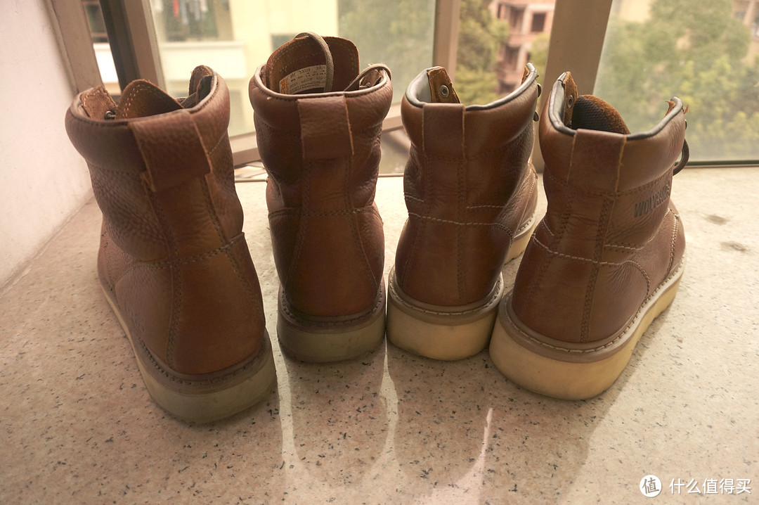 Timberland Pro 53009 & Timberland Barstow & Wolverine W08288 ，说说买过的三双工装靴