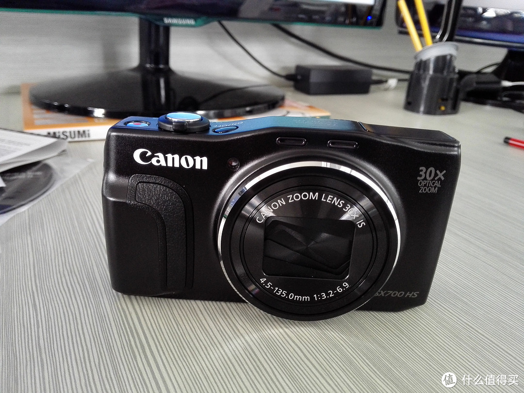 #本站首晒# Canon 佳能 PowerShot SX700 HS 数码相机 黑色 开箱