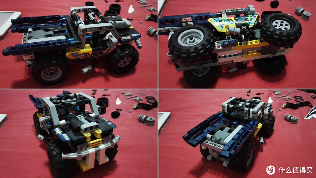 速度与激情：LEGO 乐高 机械组 42034 四轮越野摩托车+42033  巅峰赛车合体