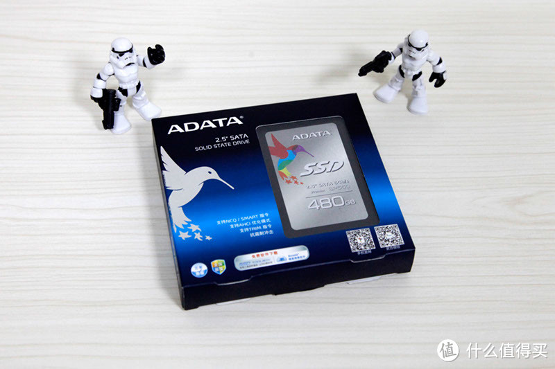 威刚 ADATA SP550 480G 固态硬盘的外包装