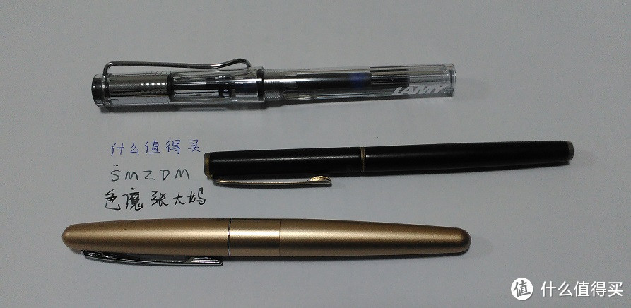 LAMY狩猎者透明款开箱及几款钢笔的对比