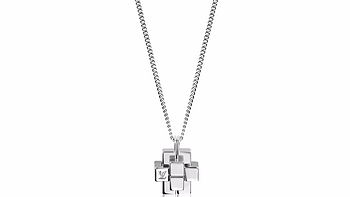 送给自己的生日礼物之二：Louis Vuitton 路易威登 DAMIER KNOT 项链