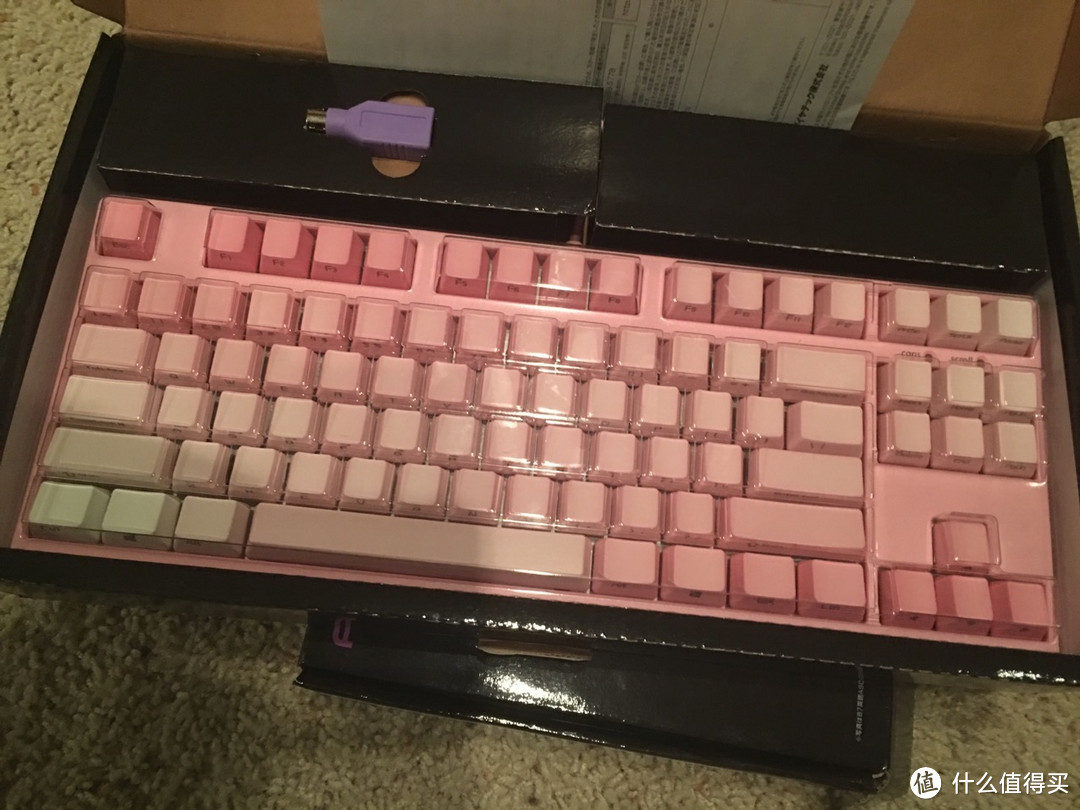 Filco 斐尔可 圣手2代 87键 青轴机械键盘与PBT浸染彩色键帽开箱