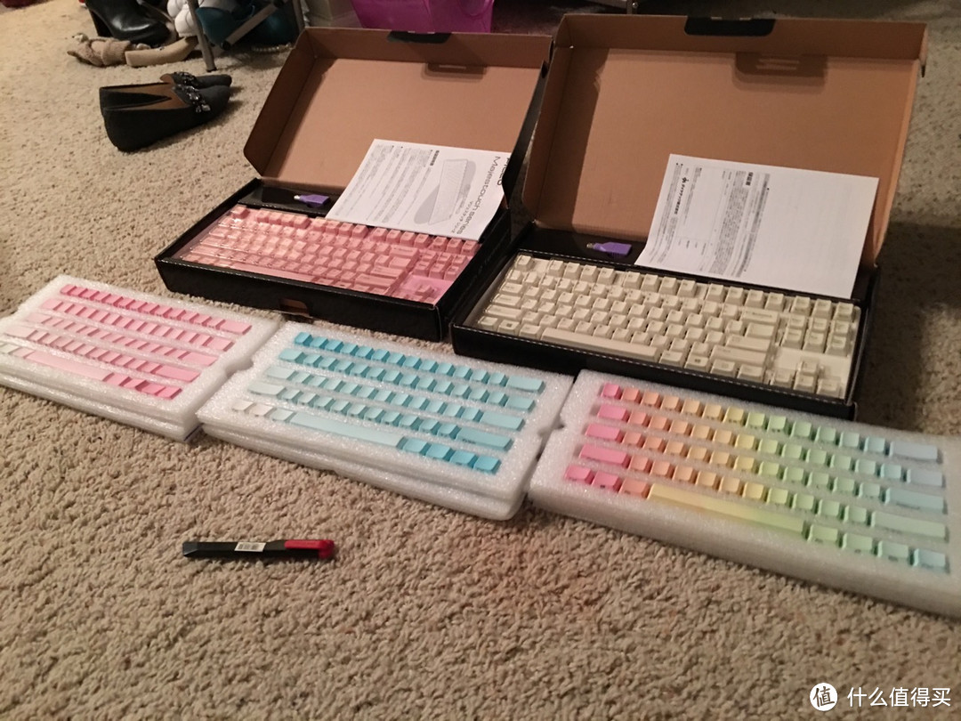 Filco 斐尔可 圣手2代 87键 青轴机械键盘与PBT浸染彩色键帽开箱