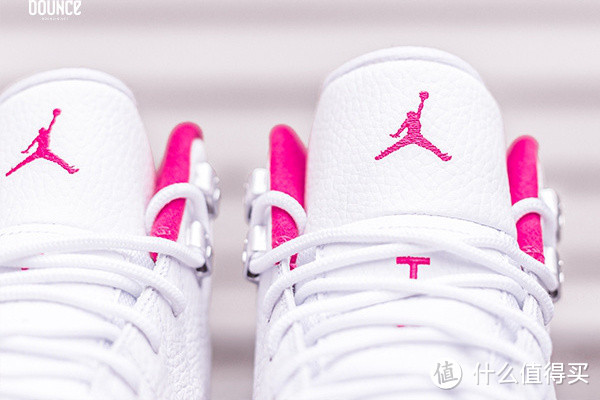 情人节配色：NIKE 耐克 推出 Air Jordan 12 GS "Dynamic pink" 