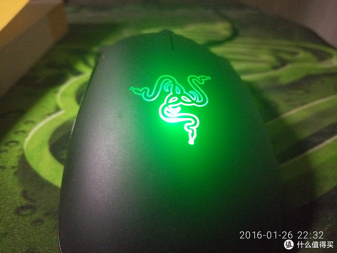 最爱那一抹骚绿→雷蛇（Razer）Deathadder炼狱蝰蛇游戏鼠标