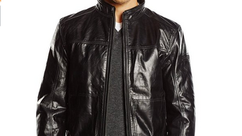 #本站首晒# STRELLSON 史尊臣 Strellson Premium Herren Lederjacke Jacke Partico 皮衣