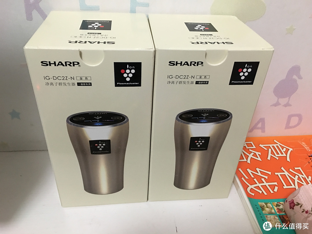 晒 SHARP 夏普 第二代车载抗菌机 IG-DC2Z