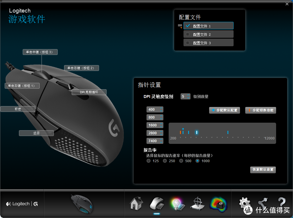 Logitech 罗技 G303RGB 鼠标主观使用感受