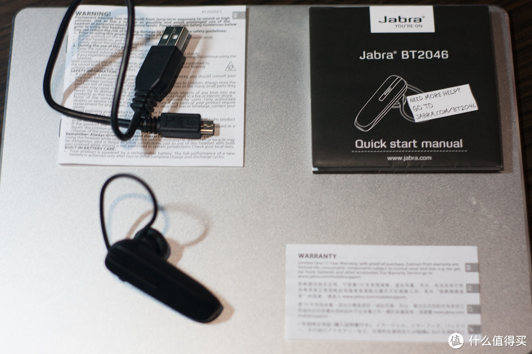 够用就好——Jabra 捷波朗 BT2046 商务蓝牙耳机