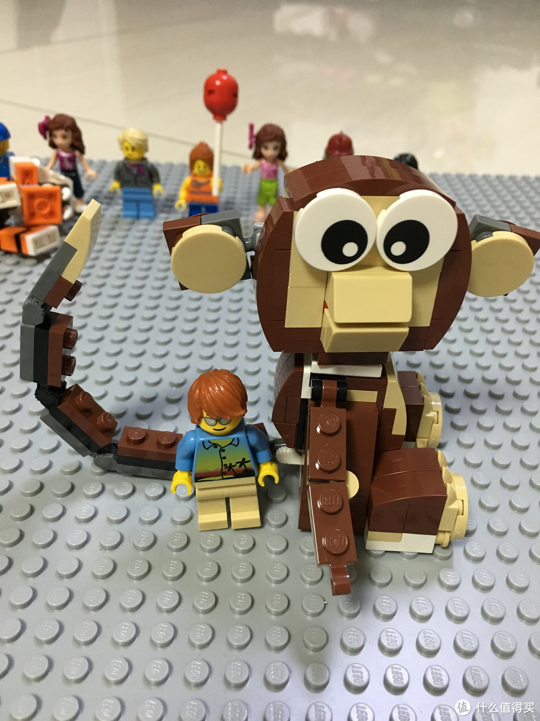 #本站首晒# 真指望看着央视的丑猴子过猴年吗？LEGO 乐高 40207 猴年限量版生肖猴子