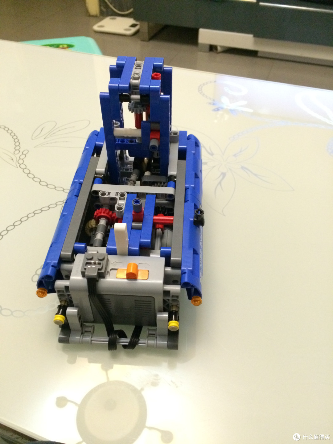 蓝翔履带式移动塔吊—lego 乐高 42042 b模式