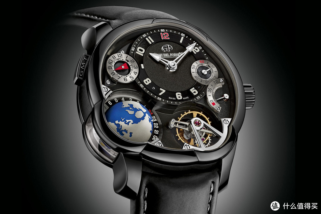 手腕上的世界地图：Greubel Forsey 高珀富斯 推出 GMT Black 腕表新品