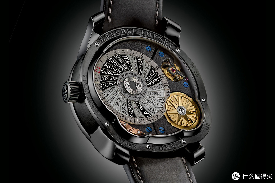 手腕上的世界地图：Greubel Forsey 高珀富斯 推出 GMT Black 腕表新品