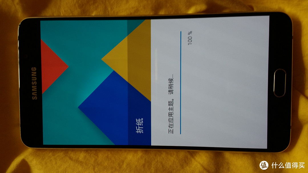 SAMSUNG 三星 Galaxy A9魔幻金简单开箱