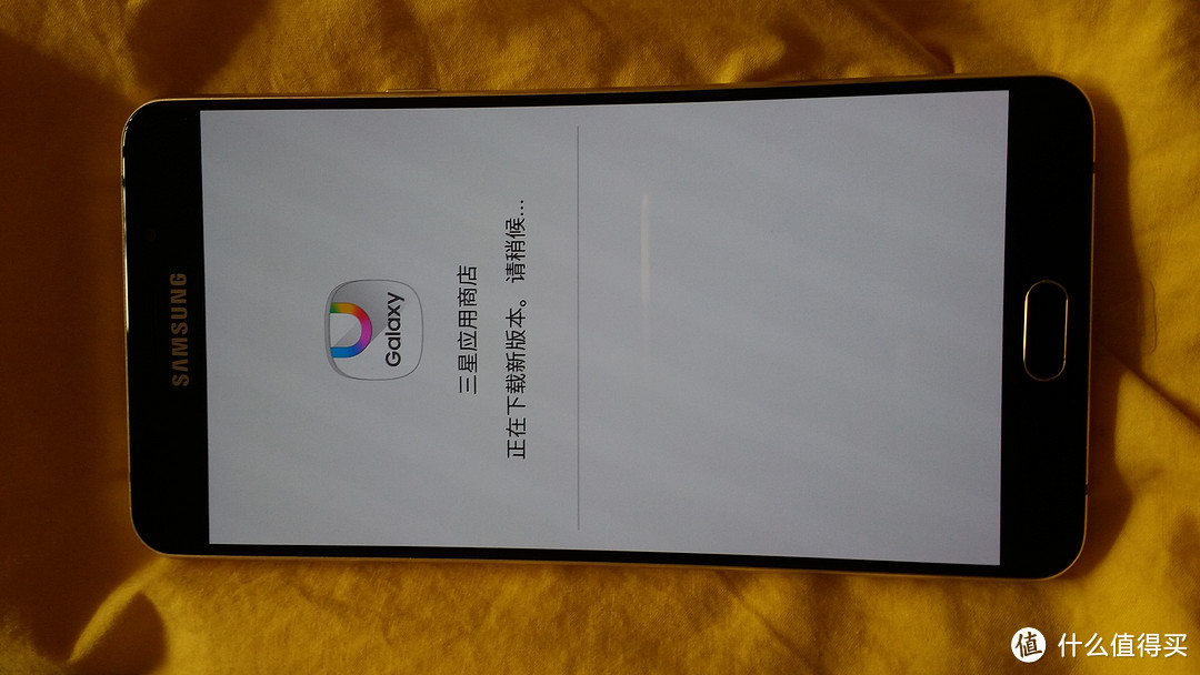 SAMSUNG 三星 Galaxy A9魔幻金简单开箱