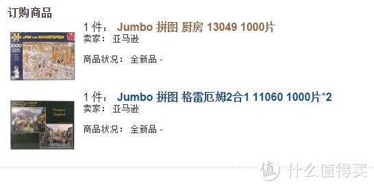 JUMBO 1000片拼图-厨房&完成图