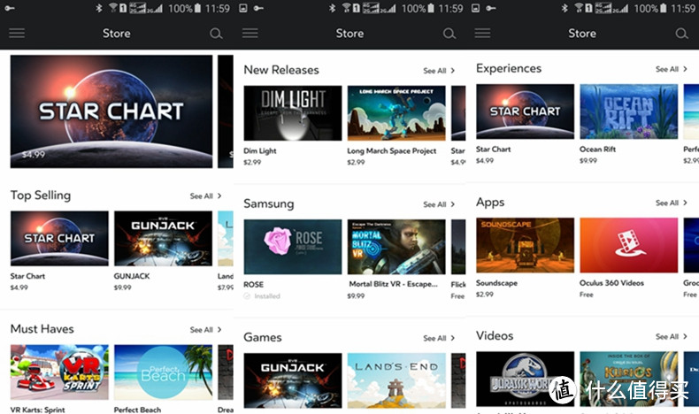 SAMSUNG 三星 GEAR VR (第三代VR设备) 开箱与体验评测