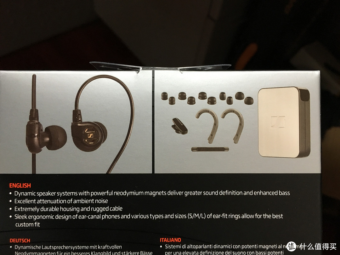 海淘SENNHEISER 森海塞尔IE60开箱