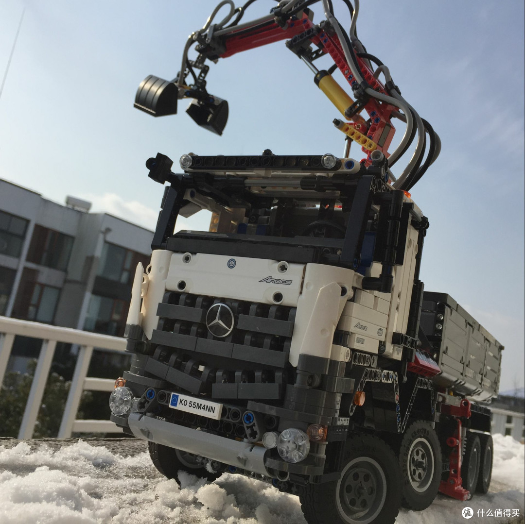 1st科技旗舰!LEGO Technic 42043 Benz Arocs 3245 开箱评测