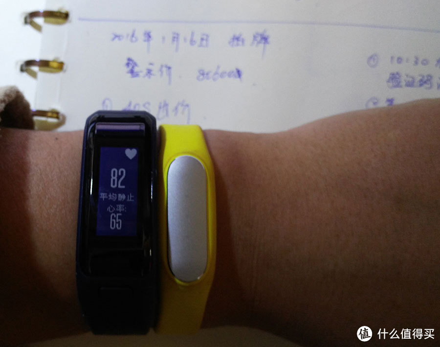 健康小助理，运动小帮手：Garmin 佳明 vivosmart HR 智能腕表