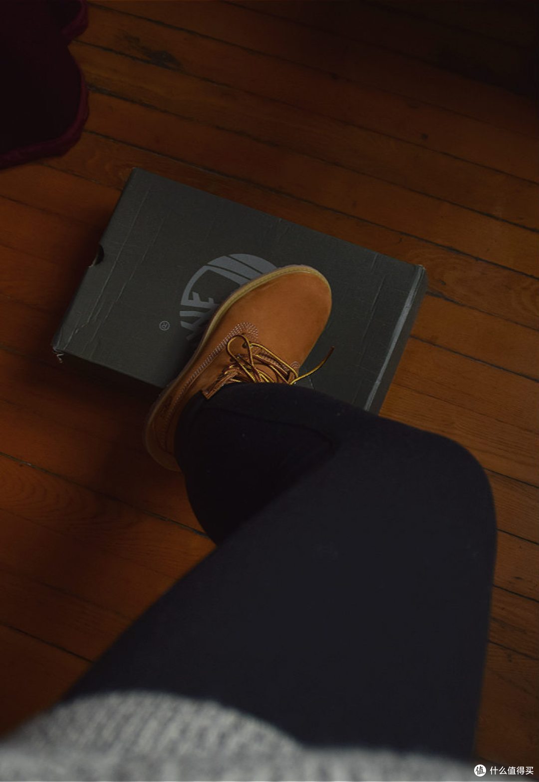 年前的礼物:Timberland 10361 wheat 经典女靴开箱