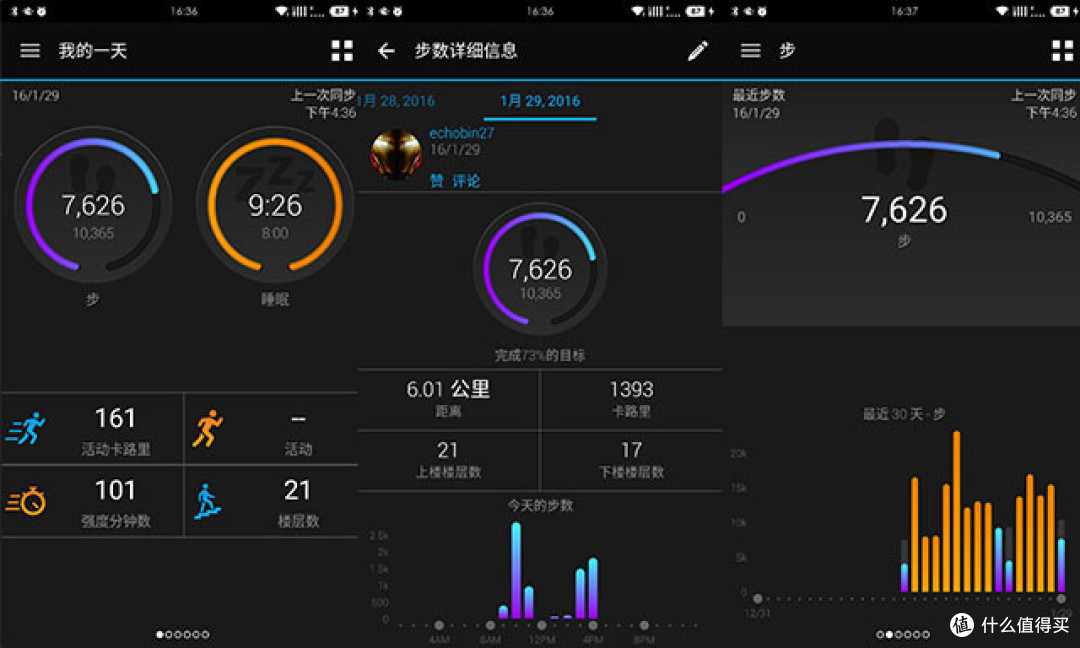 Garmin vivosmart HR 心率智能手表,非专业用户使用报告