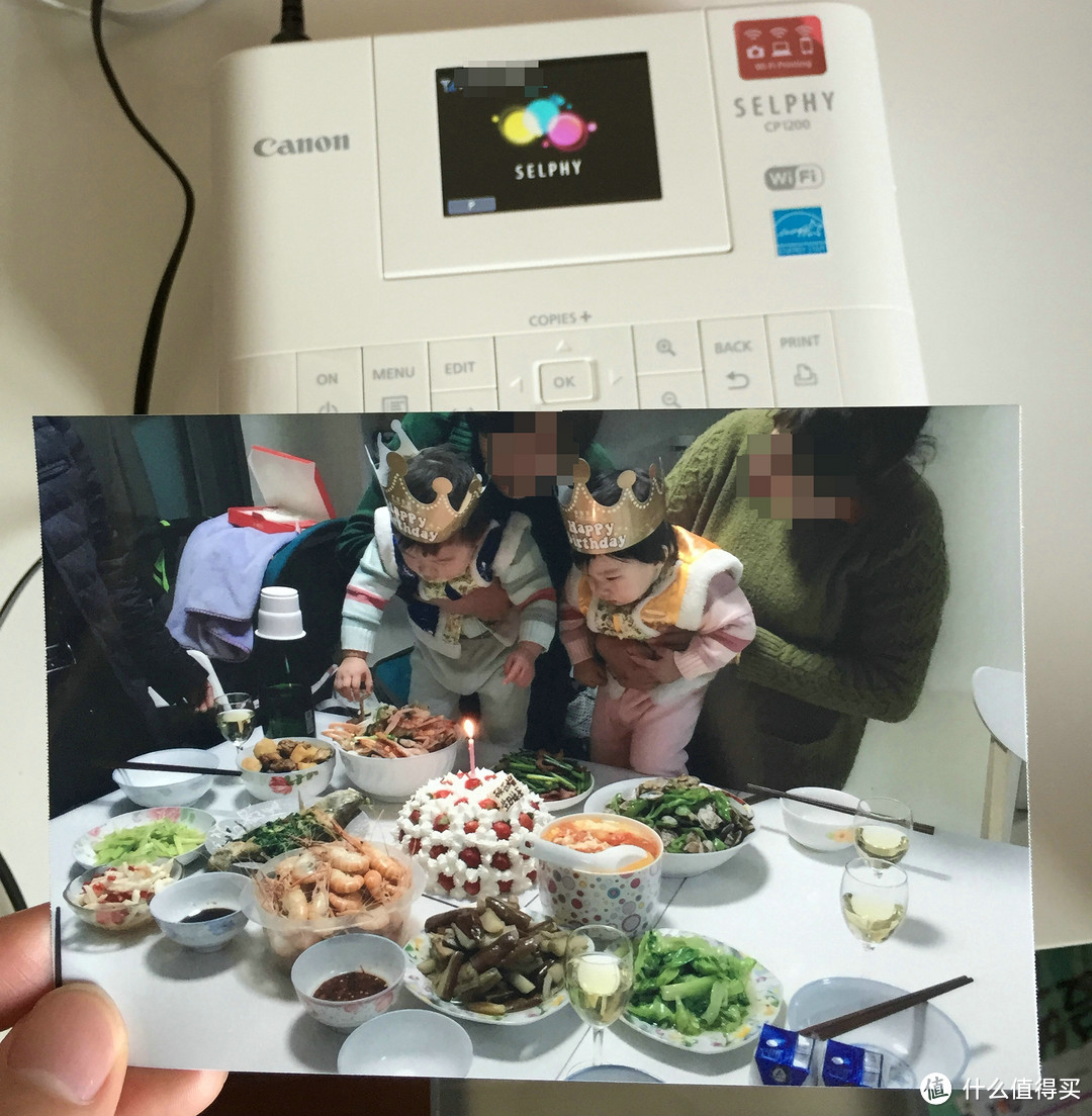 美亚直邮 CANON 佳能 炫飞 SELPHY CP1200 新款无线照片打印机 晒单