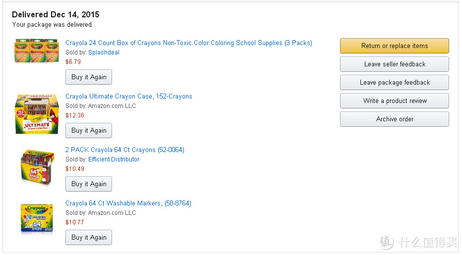 美国亚马逊Crayola彩色蜡笔购买及成功索赔经验分享