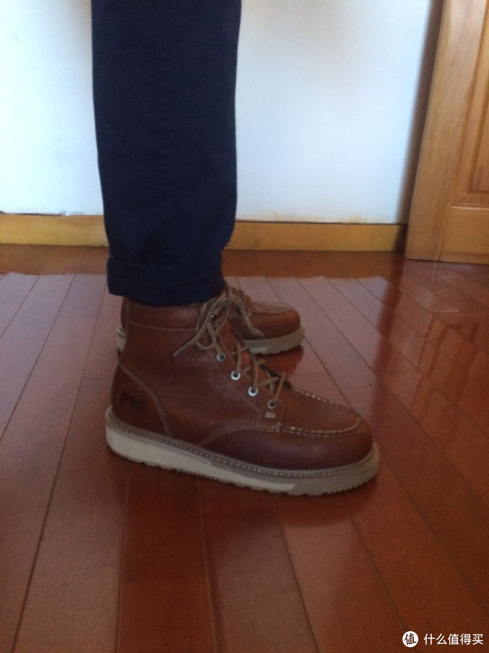 Timberland PRO Barstow Wedge Work Boot 开箱+尺码经验+真人兽