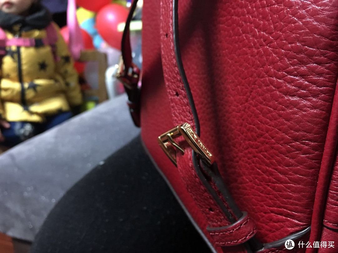 梅西百货支付宝直邮首单：Michael Kors Rhea Small Studded Backpack双肩包开箱