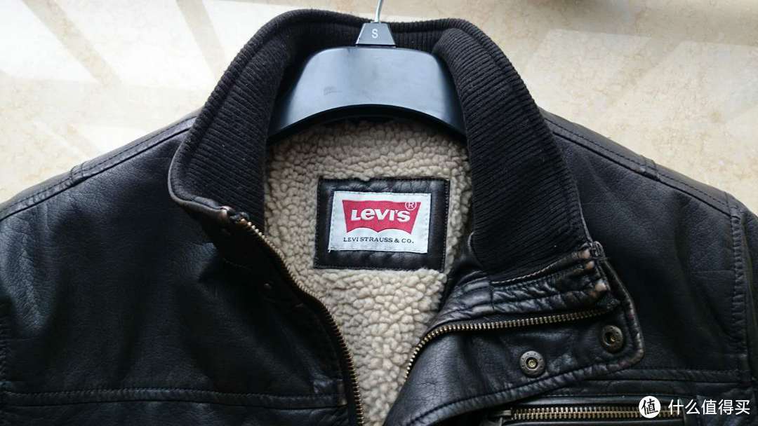 来自大妈的靠谱闲置：Levi's 李维斯 仿皮机车夹克