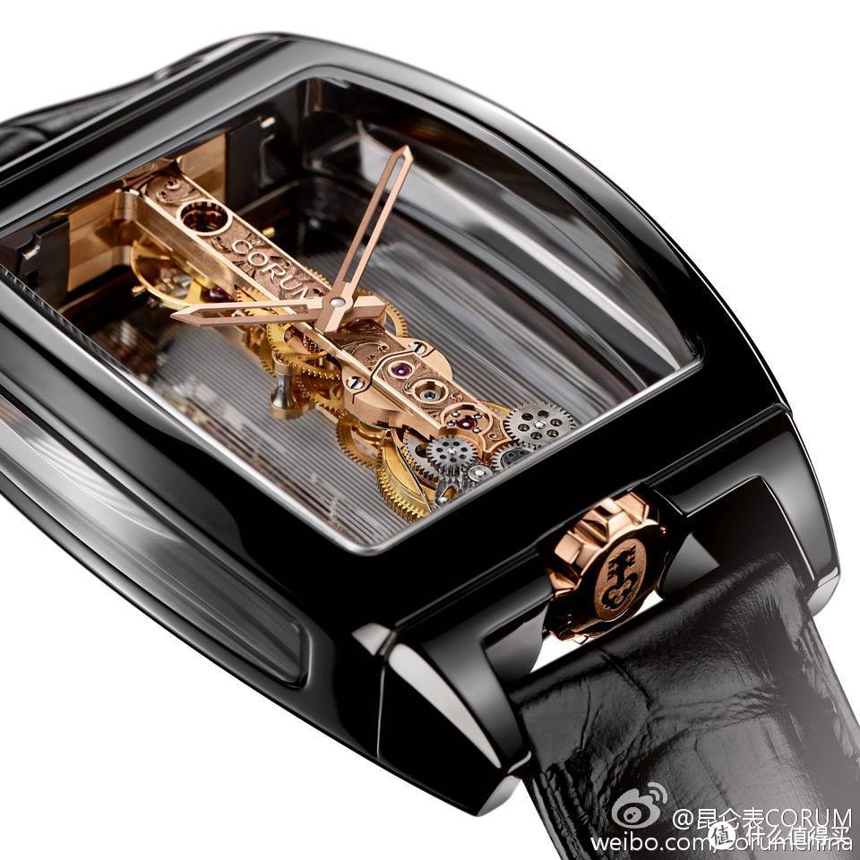 #本站首晒# 念念不忘，必有回响 — Corum 昆仑 动显钛桥表 开箱