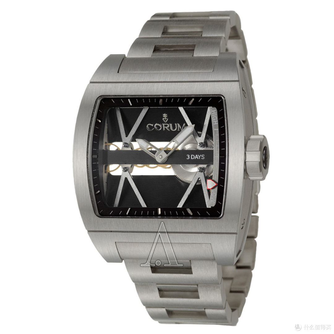 #本站首晒# 念念不忘,必有回响 — Corum 昆仑 动显钛桥表 开箱