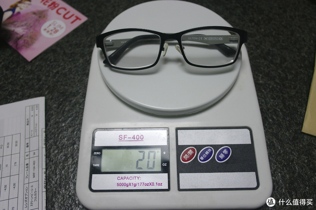 日本 JINS 睛姿 带度数 PC 防蓝光 眼镜(附换货经历)