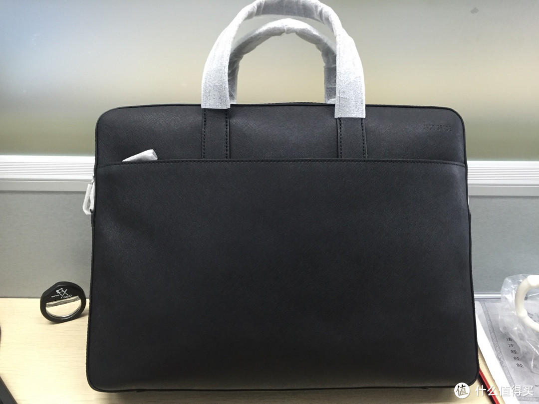 梅西网购包 Jack Spade Barrow Leather Slim Brief