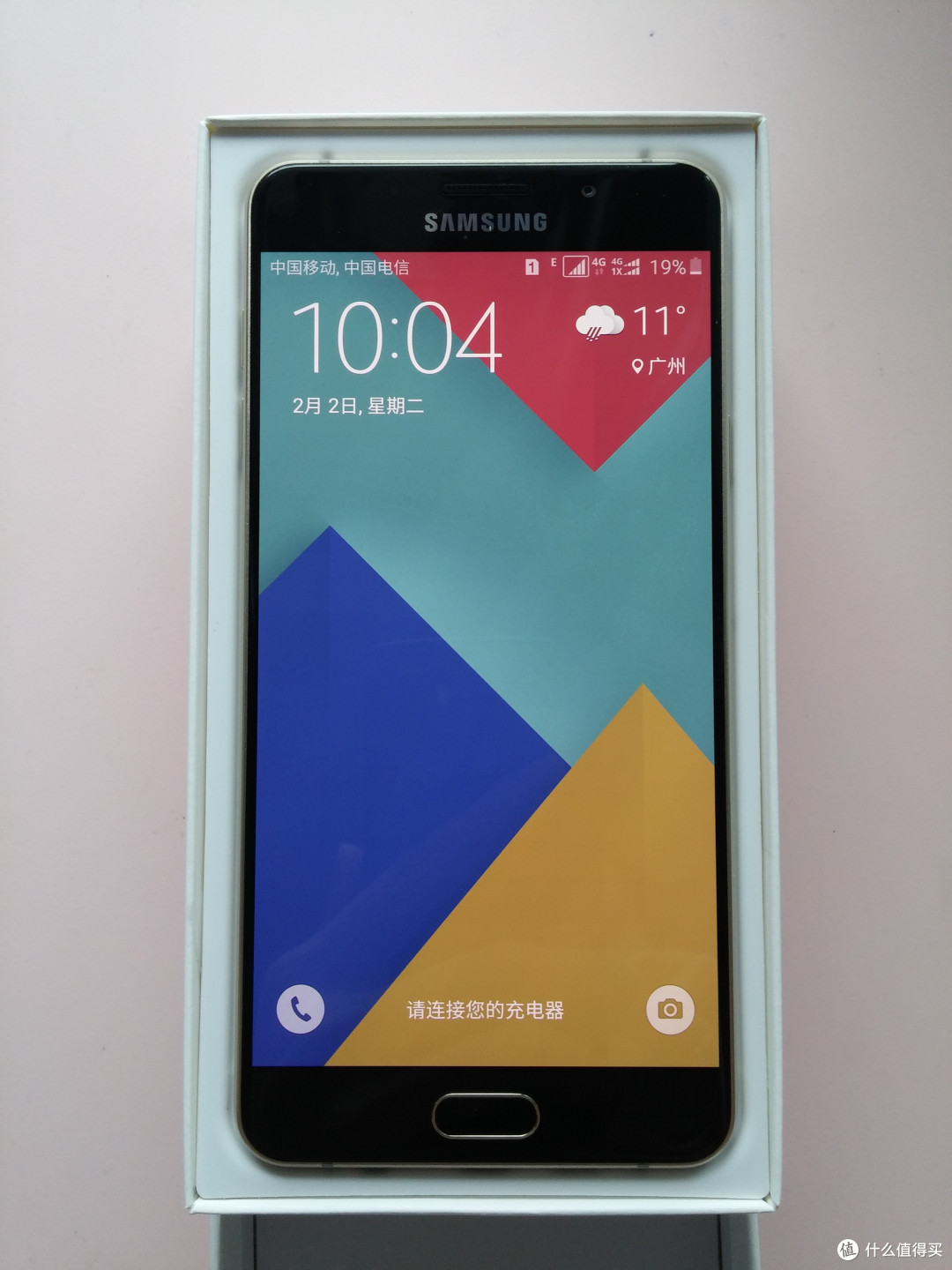 SAMSUNG 三星 2016款A7的外包装