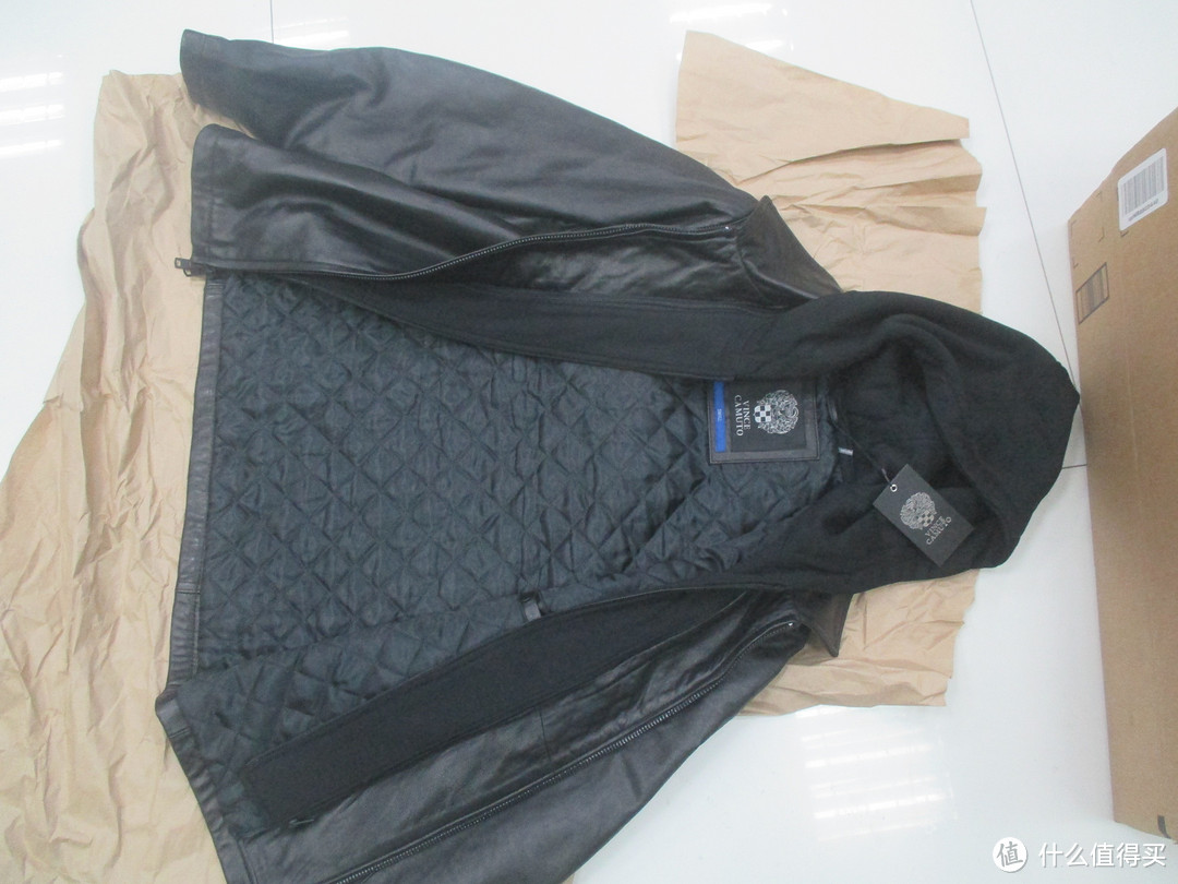 Myhabit购入VINCE CAMUTO Bomber 皮衣