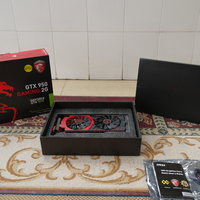 微星 GTX950 GAMING 2G 游戏显卡外观展示(风扇|背板)