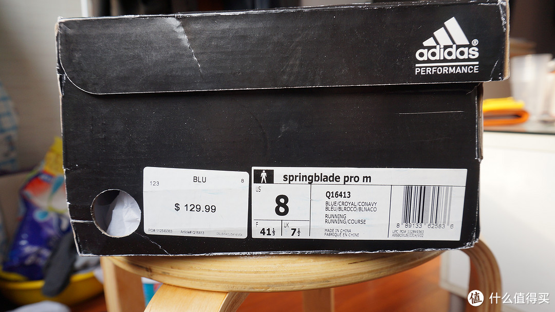 自己爆的料要负责到底：adidas 阿迪达斯 Springblade Pro 男款跑鞋 开箱