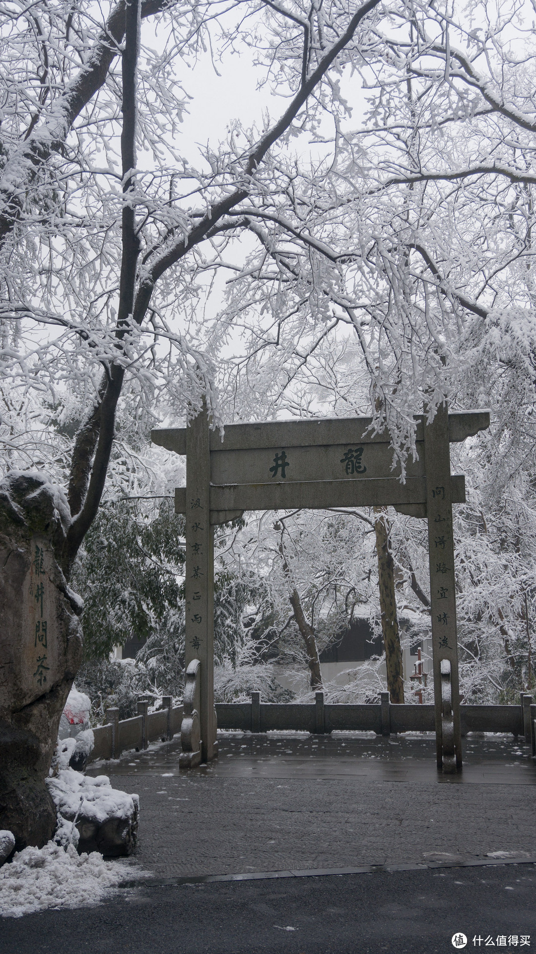 腊月时节，探雪西湖岸