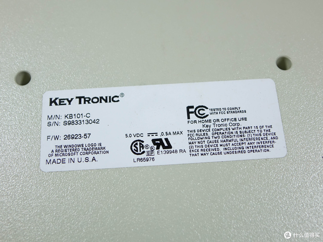 KeyTronic KB101 鼻祖级电容键盘