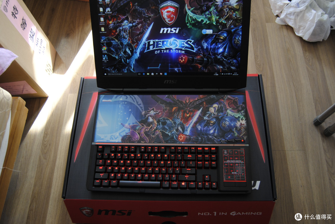 尾牙奖品:微星 GT80 TITAN SLI *级游戏本开箱