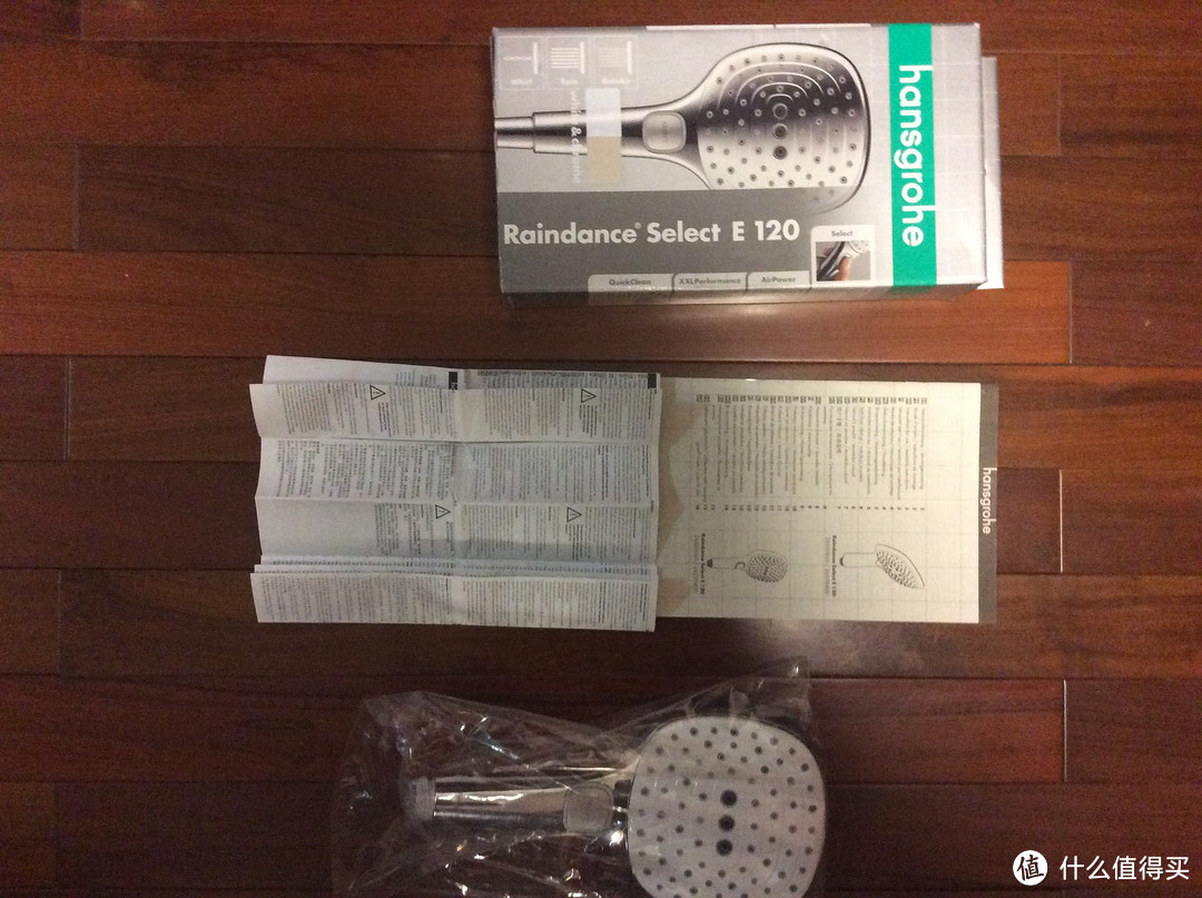 Hansgrohe 汉斯格雅 VS GROHE 高仪 花洒 开箱对比