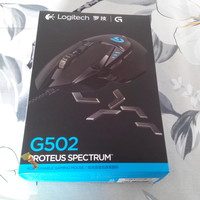 罗技 G502 游戏鼠标开箱展示(功能键|滚轮|按键)