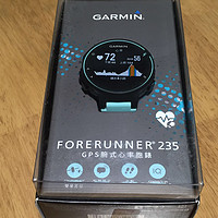 佳明 FORERUNNER 235 GPS心率表开箱展示(包装|充电线|手表|说明书)