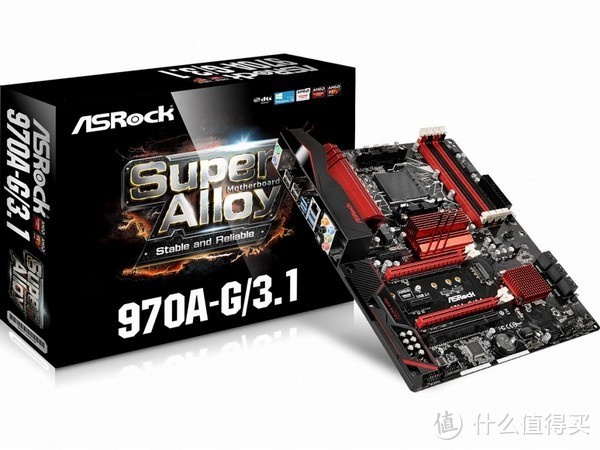 USB3.1＋M.2技术：ASRock 华擎 发布 970A-G/3.1 主板